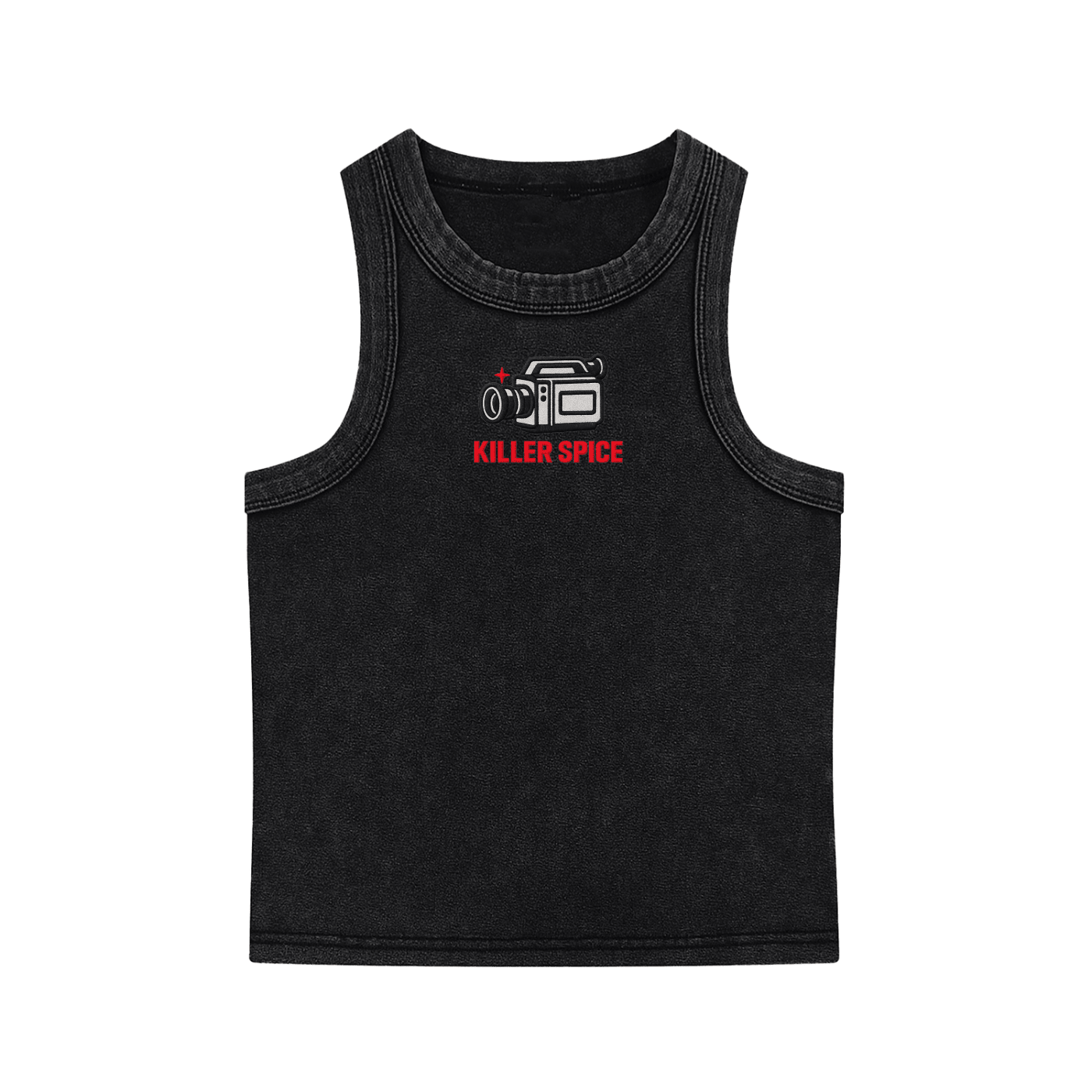 Killer Camcorder Washed Tank - KillerspiceKiller SpiceKillerspiceBlack