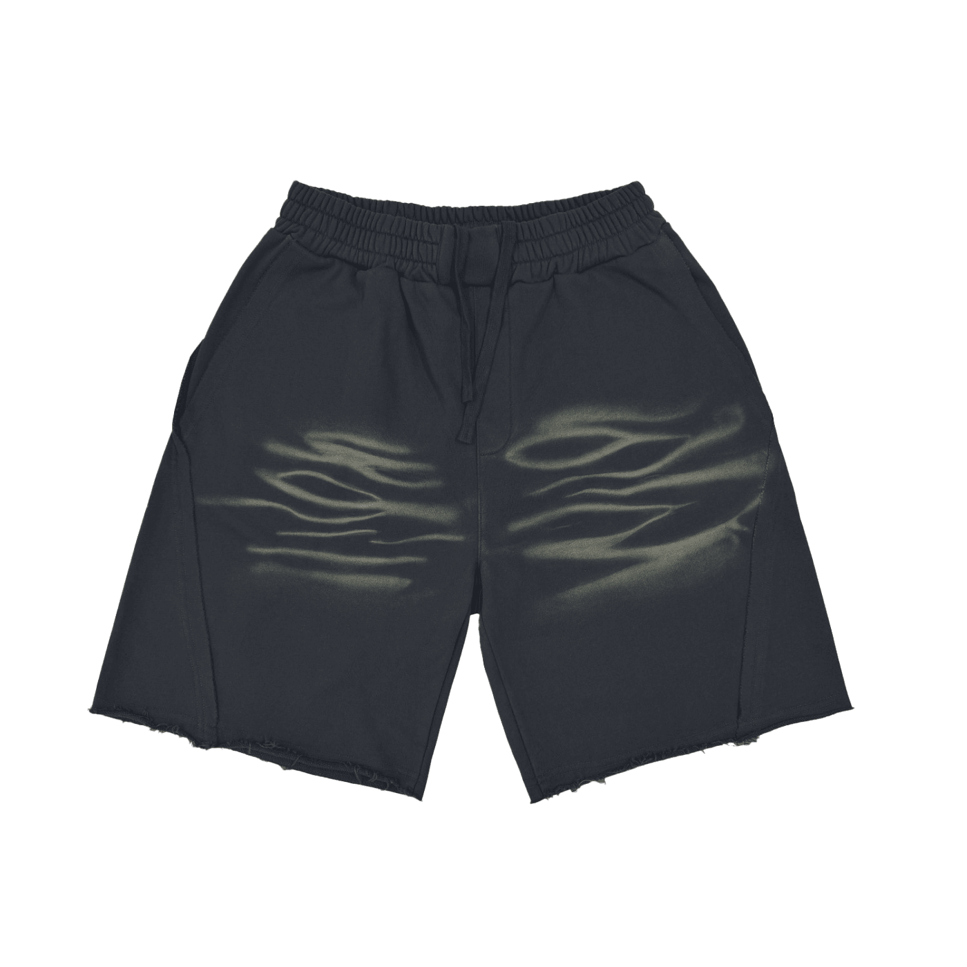 Killer Spice Flame Wash Sweat Shorts - KillerspiceKiller SpiceKillerspiceCold Gray