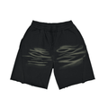 Killer Spice Flame Wash Sweat Shorts - KillerspiceKiller SpiceKillerspiceBlack