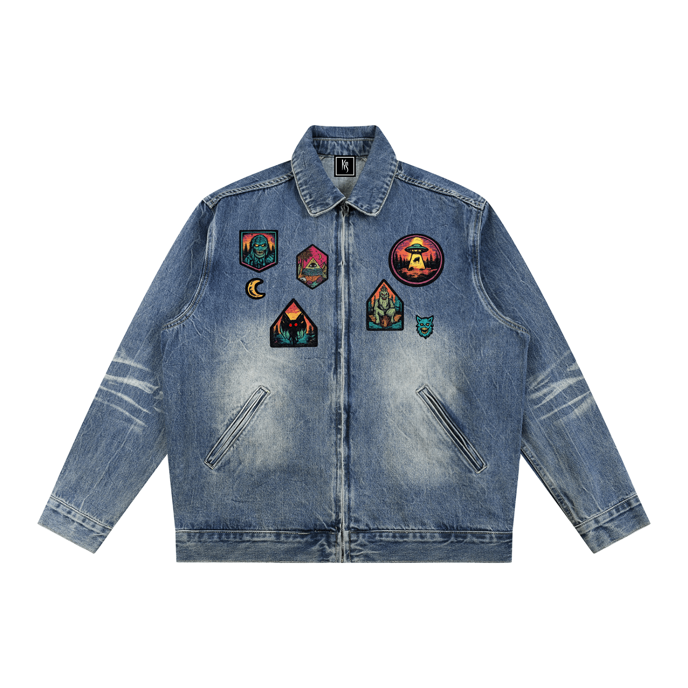 Midnight Lake Denim Jacket - KillerspiceKiller SpiceKillerspice731851018363Blue