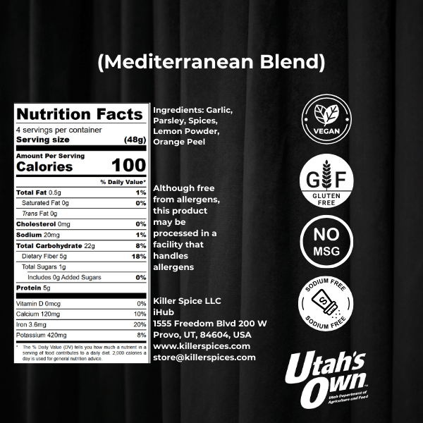 Minotaur Salt - Free Mediterranean Herb Blend - KillerspiceKiller SpiceKillerspice7318510179461.7 oz