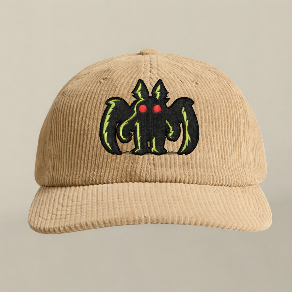 Mothman Gothic corded cap Baseball Hat