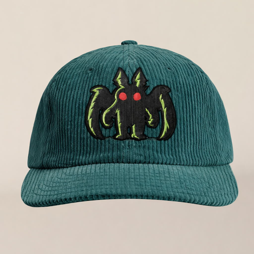 Mothman Gothic corded cap Baseball Hat
