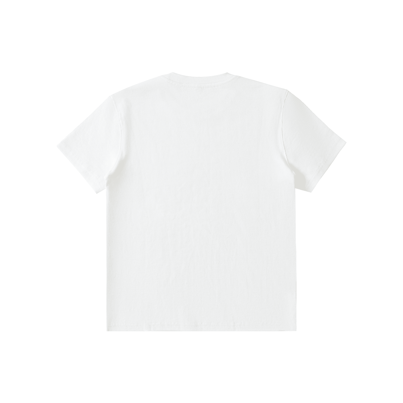 Mothman Vintage Ribbed Bodycon Crop Tee - KillerspiceKiller SpiceKillerspice731851018219White