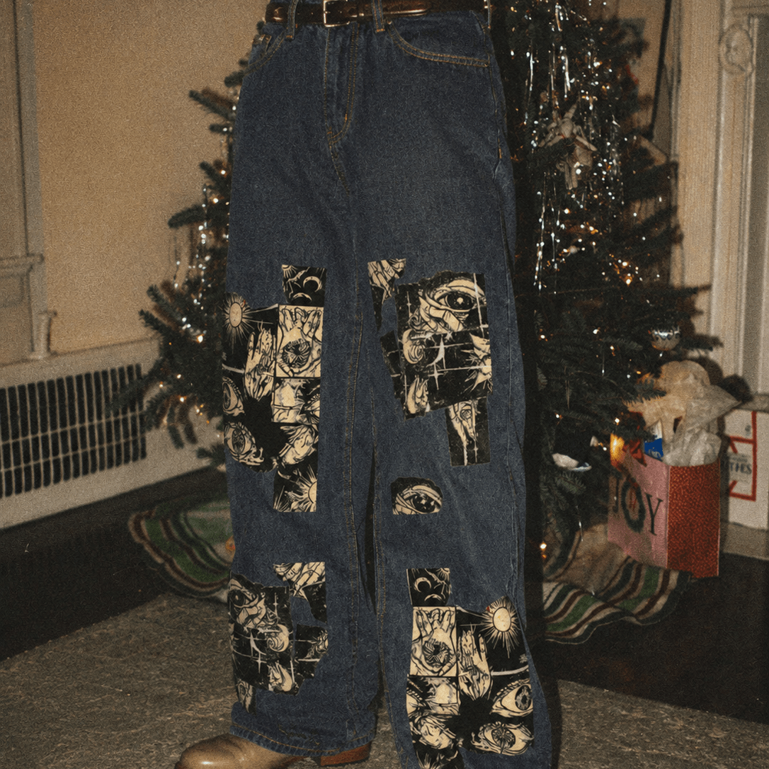 KXSPICE Paranoia Straight Leg Jeans - Killerspice