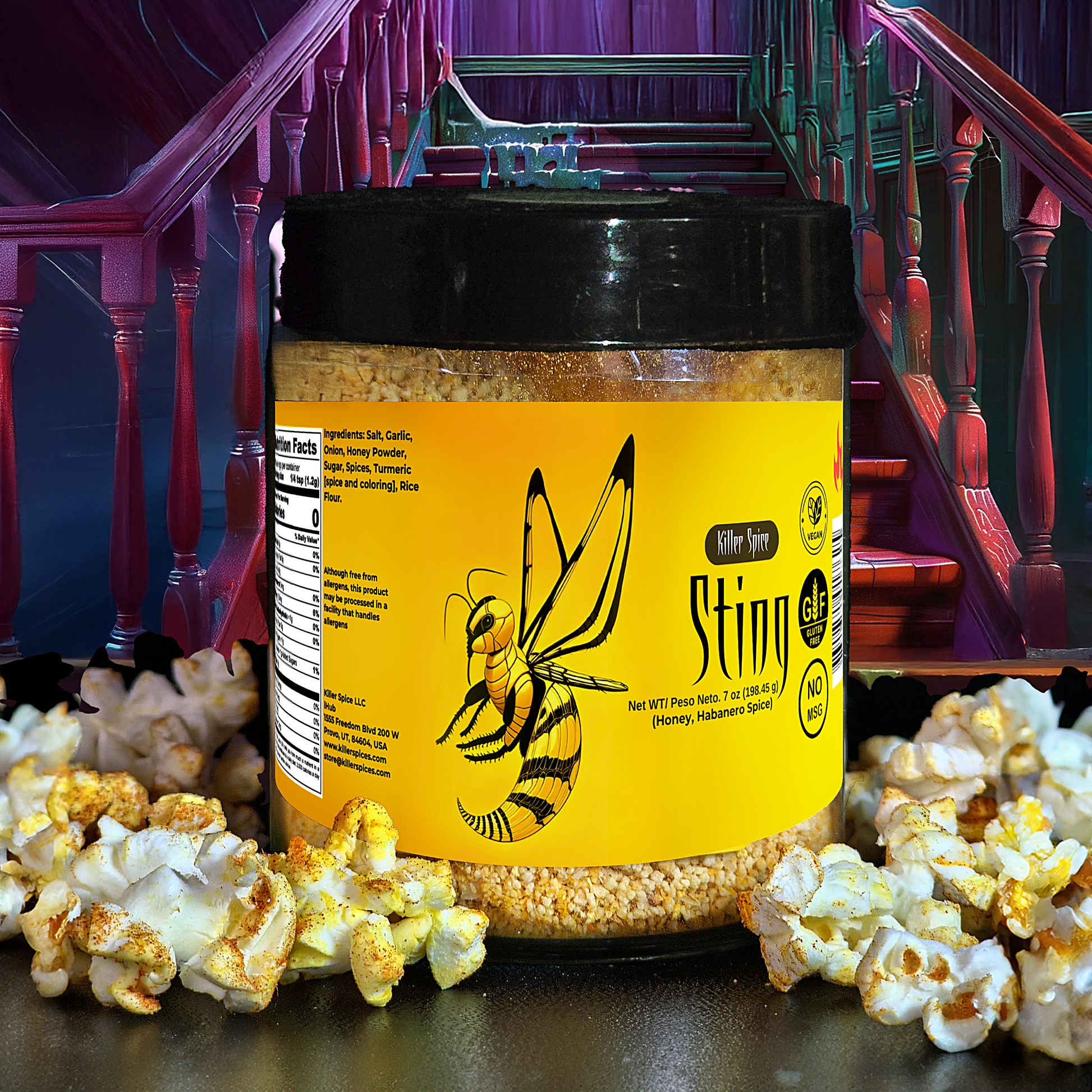 Killer Sting (Honey,  Habanero Spice)