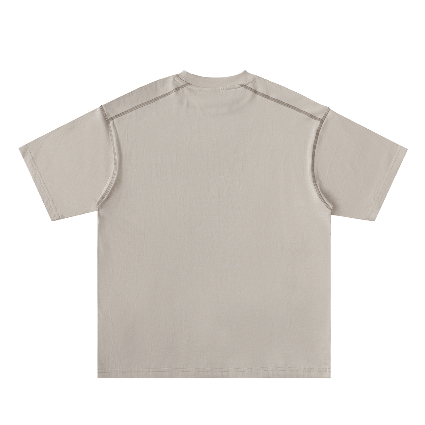 Twin Pines | Oversized Cotton Tee - KillerspiceKiller SpiceKillerspiceBeige Camel
