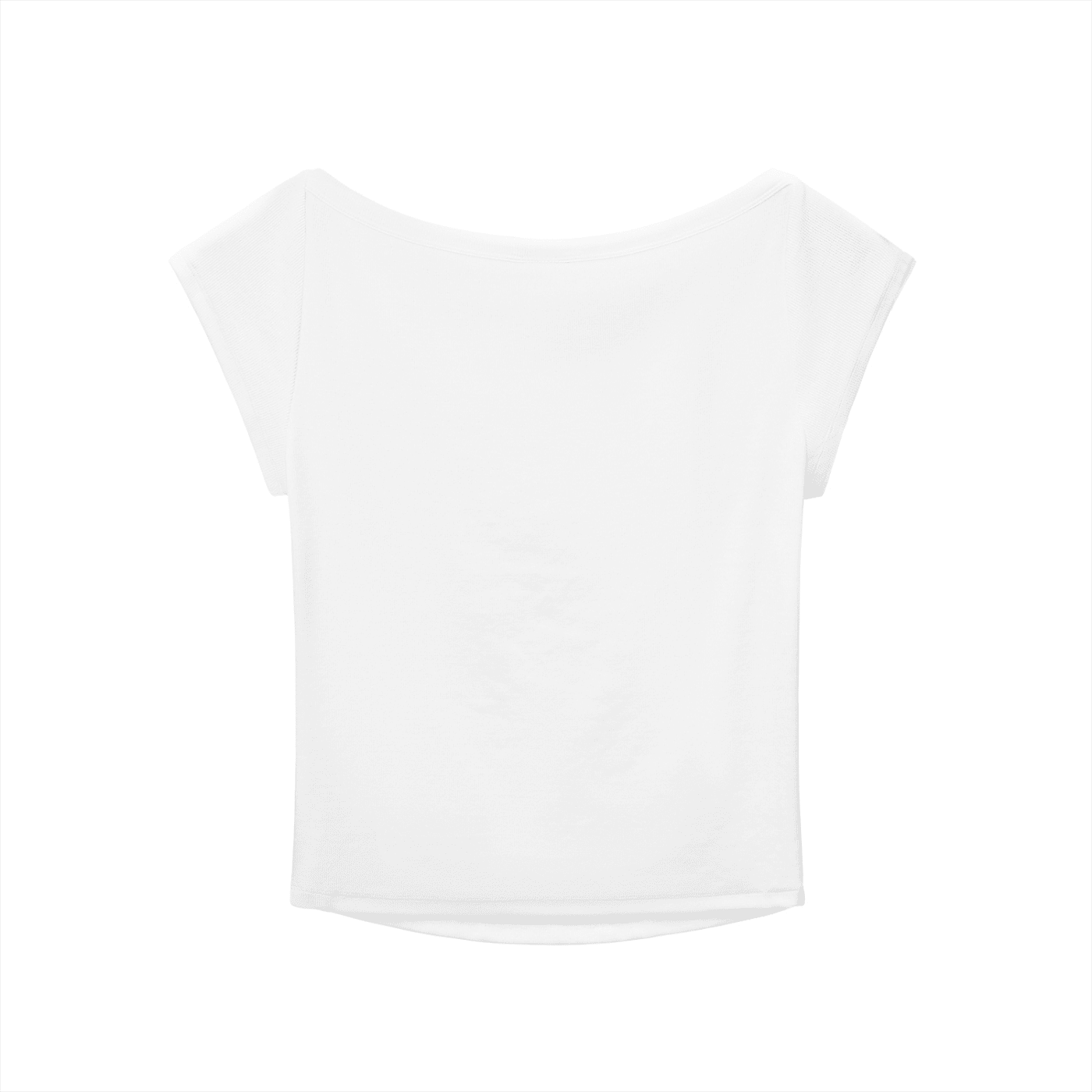 Twin Pines Wide Neck Baby Tee - KillerspiceKiller SpiceKillerspiceWhite